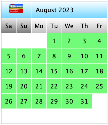 August 2023